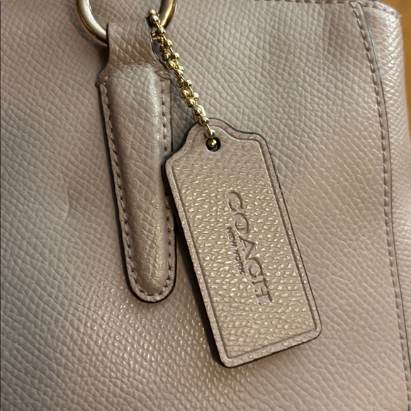 Coach Christie Carryall F36606 Leather Shoulder Bag with Gold Accents - Picture 3 of 13